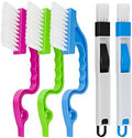 Window Track Cleaning Brush Set, 5 Pack Crevice Cleaning Tools by Aivwis