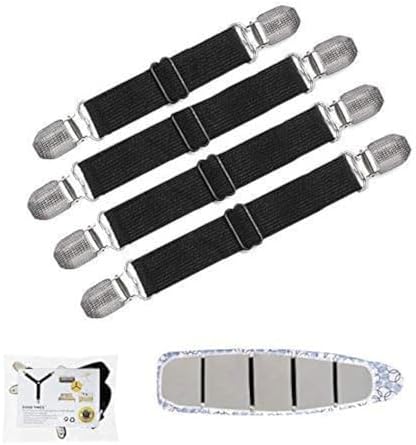 Goodtimes Ironing Board Cover Clips, Adjustable Ironing Board Pad Braces by Goodtimes