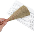 GORGECRAFT 37cm Small Natural Whisk Broom Straw Soft Broomstick by GORGECRAFT