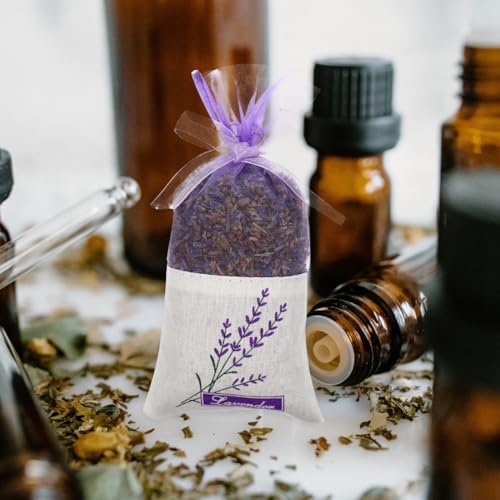 Amosfun 30pcs Empty Lavender Scented Sachets Bags - Image 3
