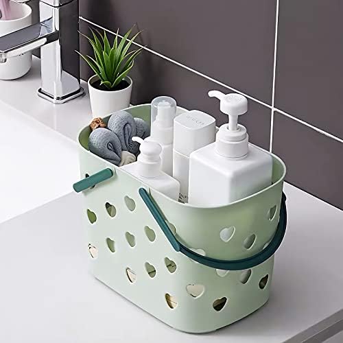 Portable Shower Caddy with Handle Plastic Shower Basket Organizer - Image 2