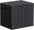 Greesum 33 Gallon Resin Deck Box All Weather Outdoor Storage Boxes by BuynowfromGreesum