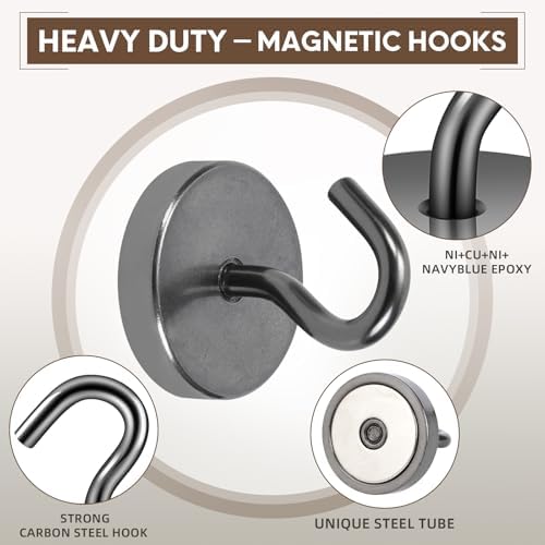 Neosmuk Magnetic Hooks Steel Tube Design - Image 6