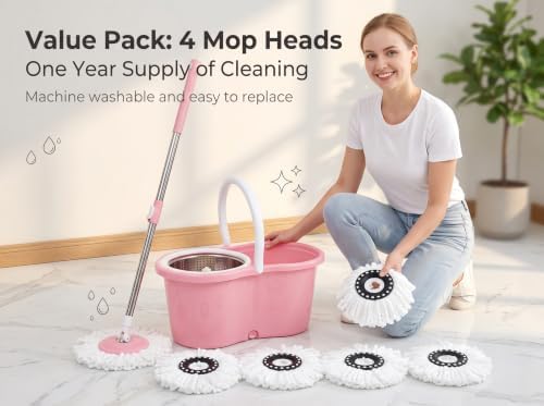 Spin Mop and Bucket Floor Cleaning System - Image 2