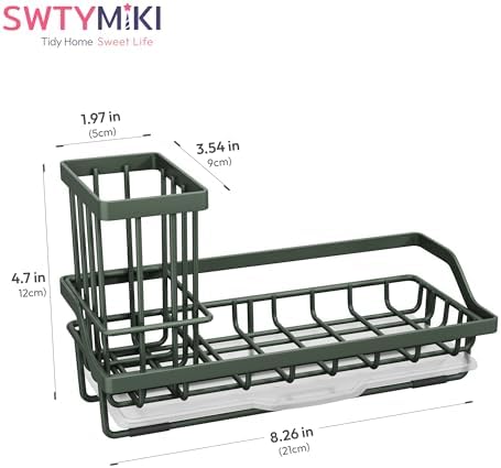 SWTYMIKI Sink Caddy Sponge Holder - Image 7