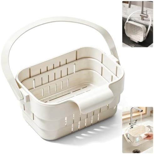 Foldable Hanging Sink Drain Basket Food Strainer 2026 Upgrade by Unknown