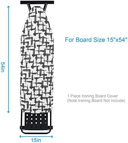 BNDX Ironing Board Cover, Stain Resistant & Durable Scorch, 2 Click Buckles - Image 5
