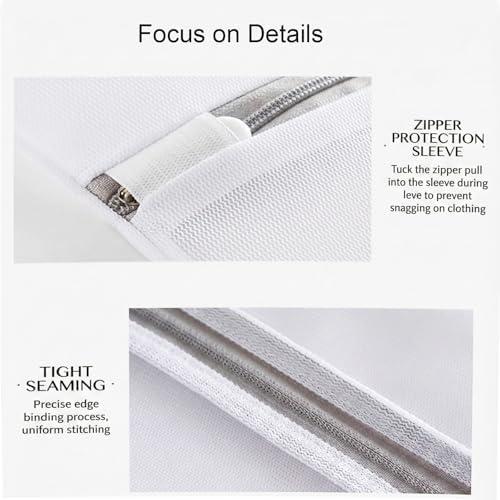 4 Pcs Mesh Laundry Bags for Delicates - Image 3