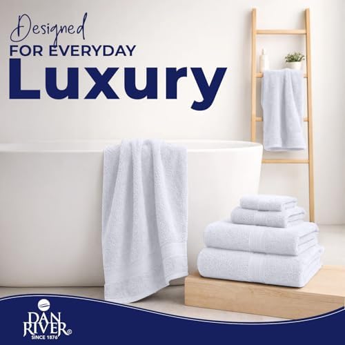 DAN RIVER 8 Piece Luxury Bath Towels - Image 4