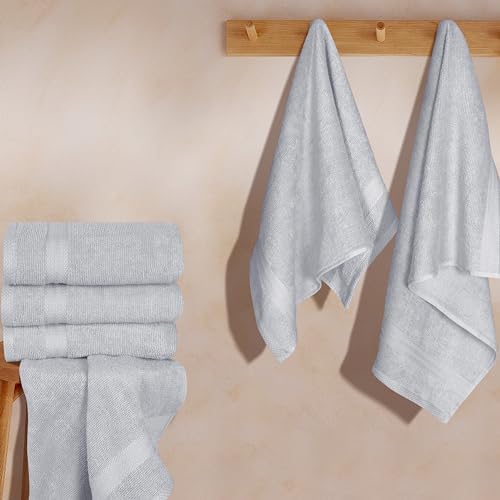 GLAMBURG Ultra Soft 6-Piece Hand Towel Set 16x28-100% Ringspun Cotton - Image 3