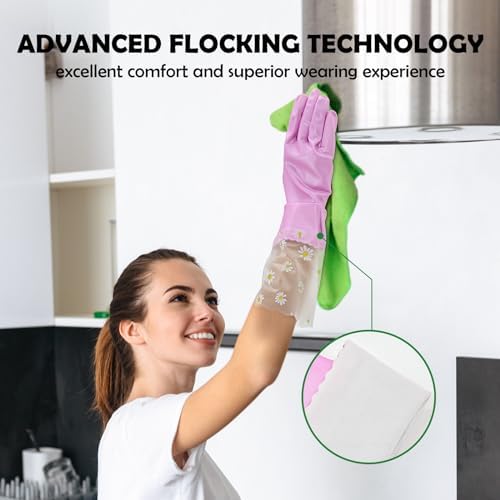 KAQ Reusable Rubber Cleaning Gloves - Image 2