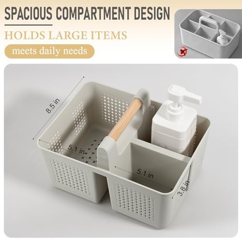 Portable Shower Caddy Basket Plastic Caddy Organizer - Image 4