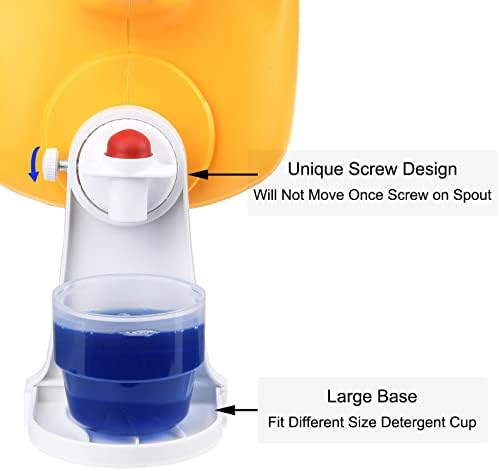 Laundry Detergent Cup Holder for Bottle Spouts, Drip Catcher Organizer - Image 4