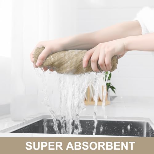Homaxy Large Premium Cotton Kitchen Towels 16"x 28", 4 Pack - Image 3