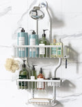 YASONIC Never Rust Shower Caddy Hanging, Aluminum Shower Racks by YASONIC