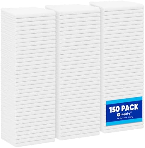 Orighty Microfiber Cleaning Cloth Bulk, 150 Pack Shop Towels 12x12in by AllRightinOrighty