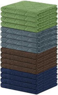 Homaxy Super Soft Absorbent Coral Velvet Dish Cloths 16 Pack by Homaxy