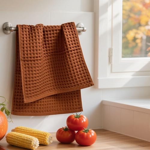 Jacquotha Waffle Hand Towels for Bathroom Kitchen 2-Piece - Image 5