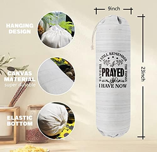 Funny Grocery Bags Holder Organizer, Wall Mount Plastic Bags Storage Container - Image 2