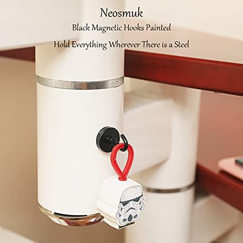 Neosmuk Magnetic Hooks for Cruise Cabins, 130lb Heavy Duty, 4 Pack - Image 3