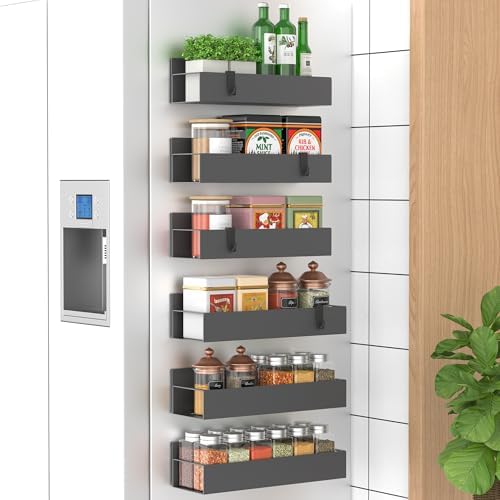 HuggieGems Metal Magnetic Spice Rack by HuggieGems