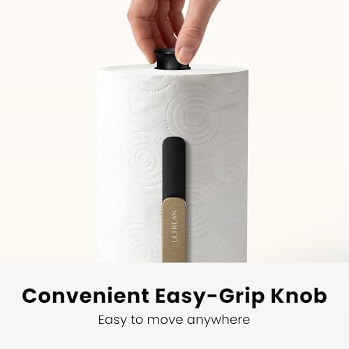 Ultrean Paper Towel Holder Countertop, Freestanding Paper Towel Dispenser - Image 5