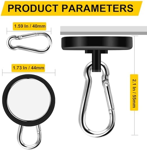DIYMAG Magnetic Hooks - Image 2