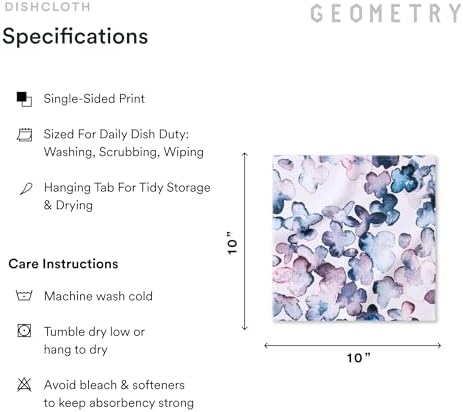 GEOMETRY Kitchen Dish Cloths - Image 6