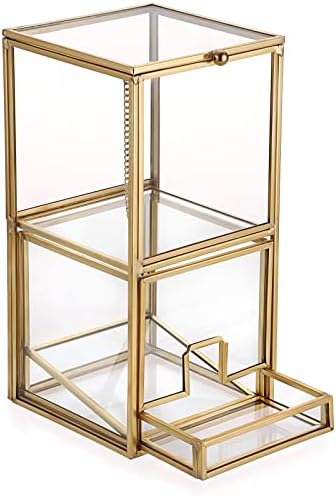 Hipiwe Gold Glass Qtip Holder - Image 5