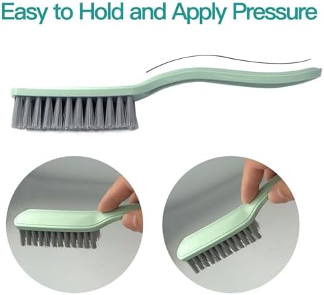 Nail Brush Foot Brush Curved Handle Grip Hand Fingernail Scrub Brush Home - Image 4