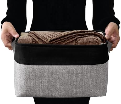 DECOMOMO Storage Bins, Large Fabric Storage Baskets - Image 6