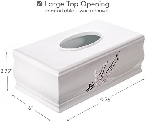 Creative Scents Vanda Rectangle Tissue Box Cover - Image 3