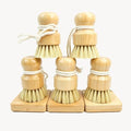 5-Pcs Bamboo Vegetable Brush, Natural Bristle Dish Brush by Unknown