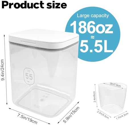 5.5L Laundry Detergent Dispenser - Image 2