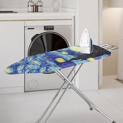 DISNIMO Van Gogh Starry Night Ironing Board Cover and Pad 15x54 Inch Standard - Image 2
