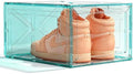 1 Pack Green Stackable Shoe Box by Fraphil