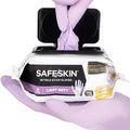 SAFESKIN Disposable Nitrile Gloves in POP-N-GO Pack of 50 or 200 Powder Free by SAFESKIN