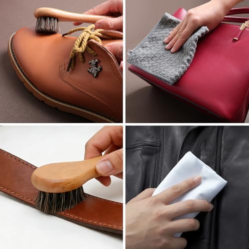 Nuroon Leather Boots Care Kit- Leather Cleaner Boots Shoes Cleaning Kit - Image 6