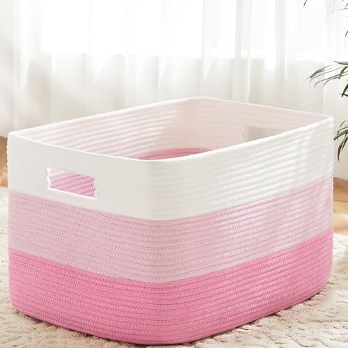 Artfeel Blanket Basket, Rectangle Woven Baskets by Artfeel