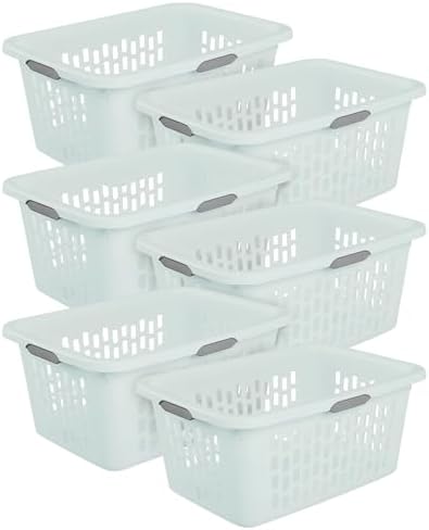 Sterilite Rectangular Laundry Basket, Plastic Clothes Hamper by Sterilite