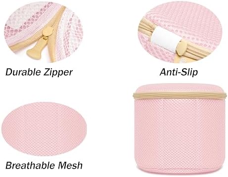 Bra Washing Bag for Delicates, Shape-Retaining, 2 Pack Lingerie Laundry Bag - Image 4