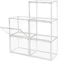 GUDEMAY Clear Stackable Plastic Storage Bins by HaveANiceDay