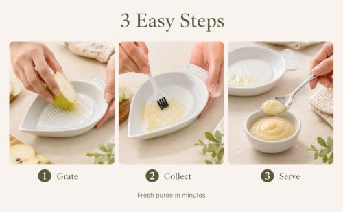 Ceramic Grater Plate, Ginger & Garlic Grater - Image 7