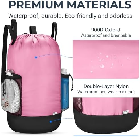 Heavy Duty Backpack Laundry Bag - Image 2