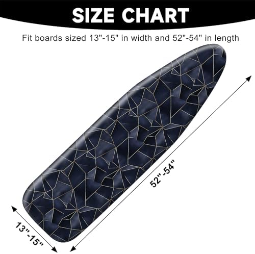 Ironing Board Cover 15"x54"，Standard Ironing Board Replacement Cover，Easy Fit - Image 2