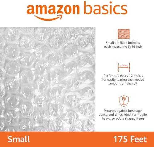 Amazon Basics Bubble Wrap for Moving, Shipping and Storage, Perforated - Image 2