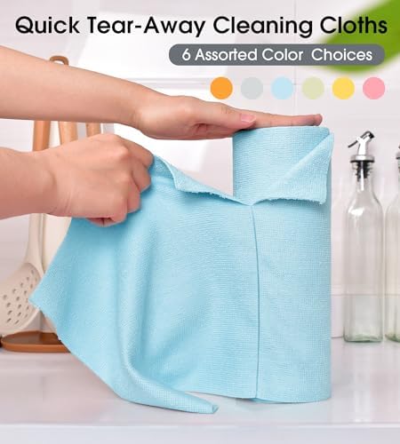 KitchLife Microfiber Cleaning Cloth Roll - Image 5