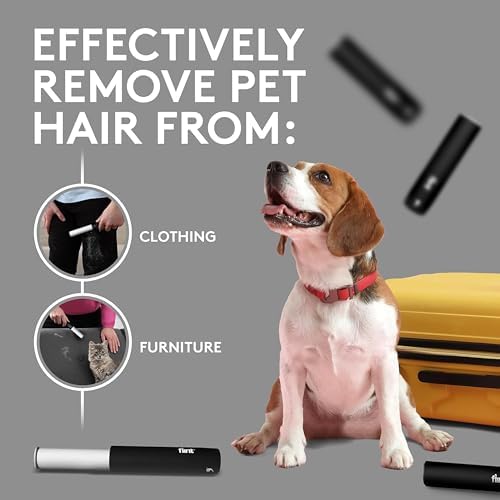 Flint Classic Black Retractable Mini Lint Roller - Image 7