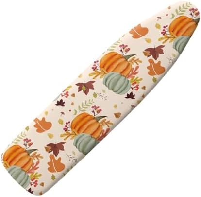 Fall Pumpkin Ironing Board Cover Dust Cover, Autumn Maple Leaves Iron Board by KUIFORTI