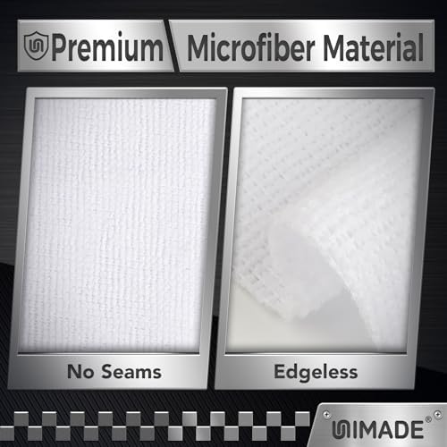 UNIMADE Shop Towel Rag, 200 Pack Reusable Microfiber Cleaning Cloth - Image 2